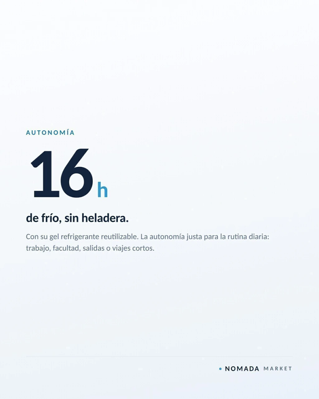 Autonom&iacute;a de 16 horas de la Serie Diaria