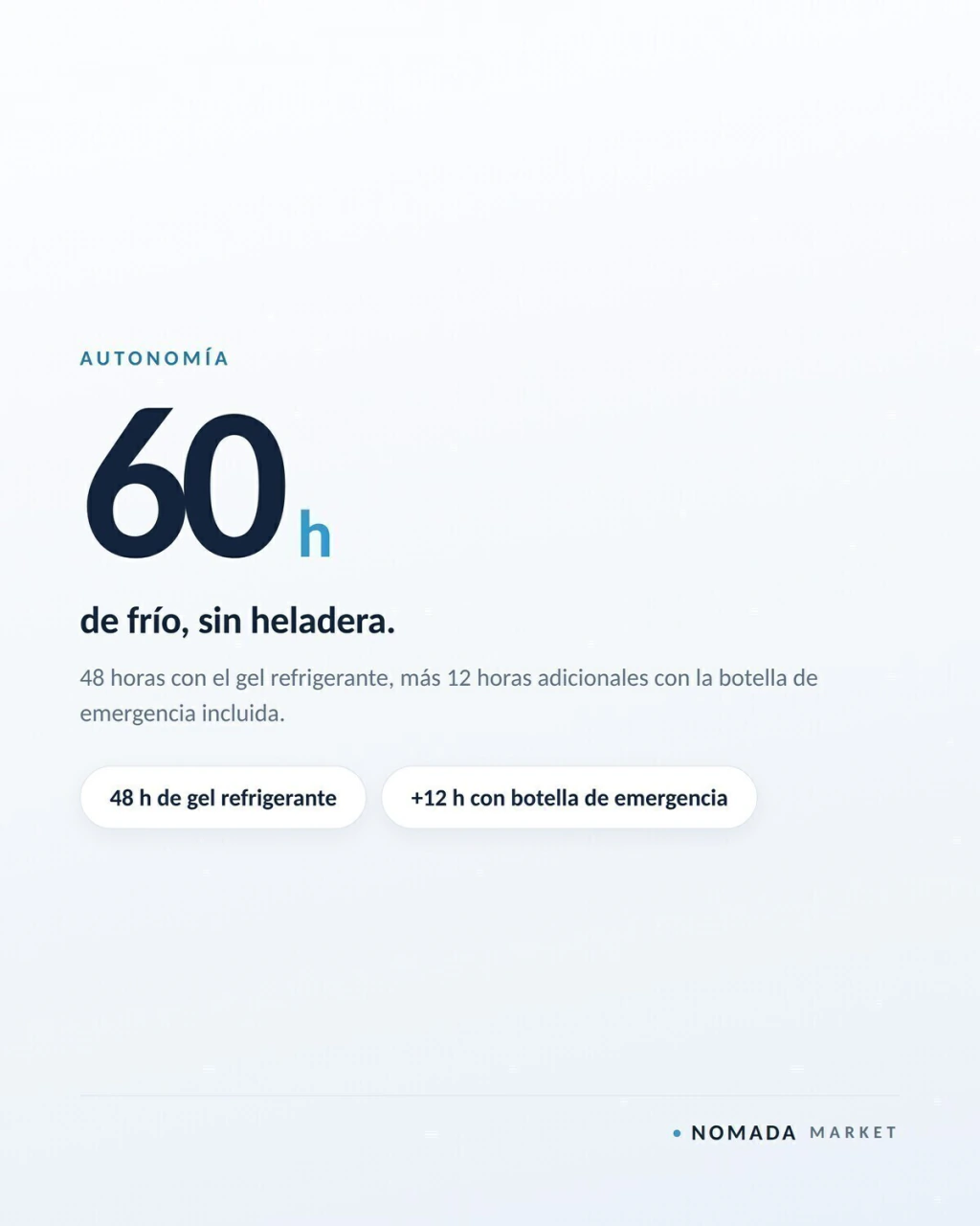 Autonom&iacute;a de 60 horas de la Serie Odisea